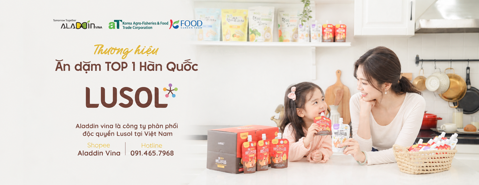 Nước Ép Trái Cây & Hoa Quả Ăn Dặm Lusol Top 1 Hàn Quốc