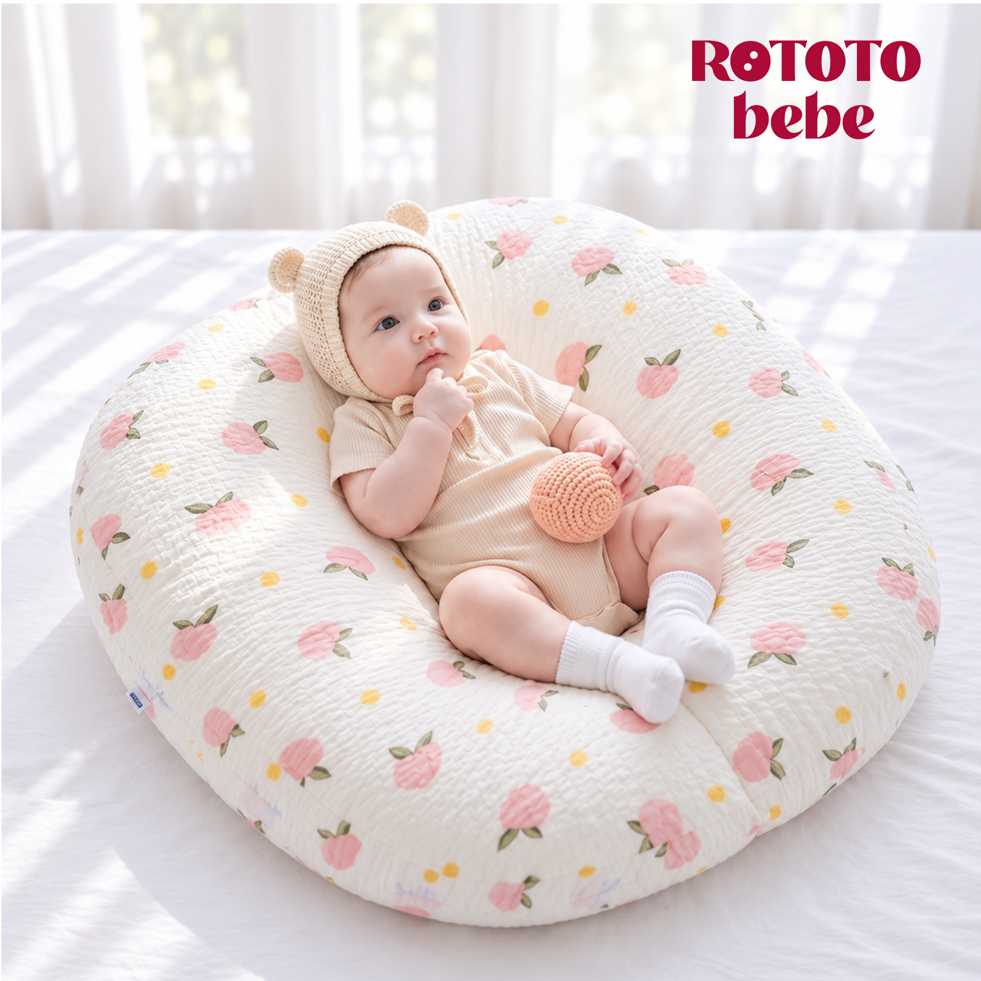 Vỏ gối chống trào ngược Rototo Bebe