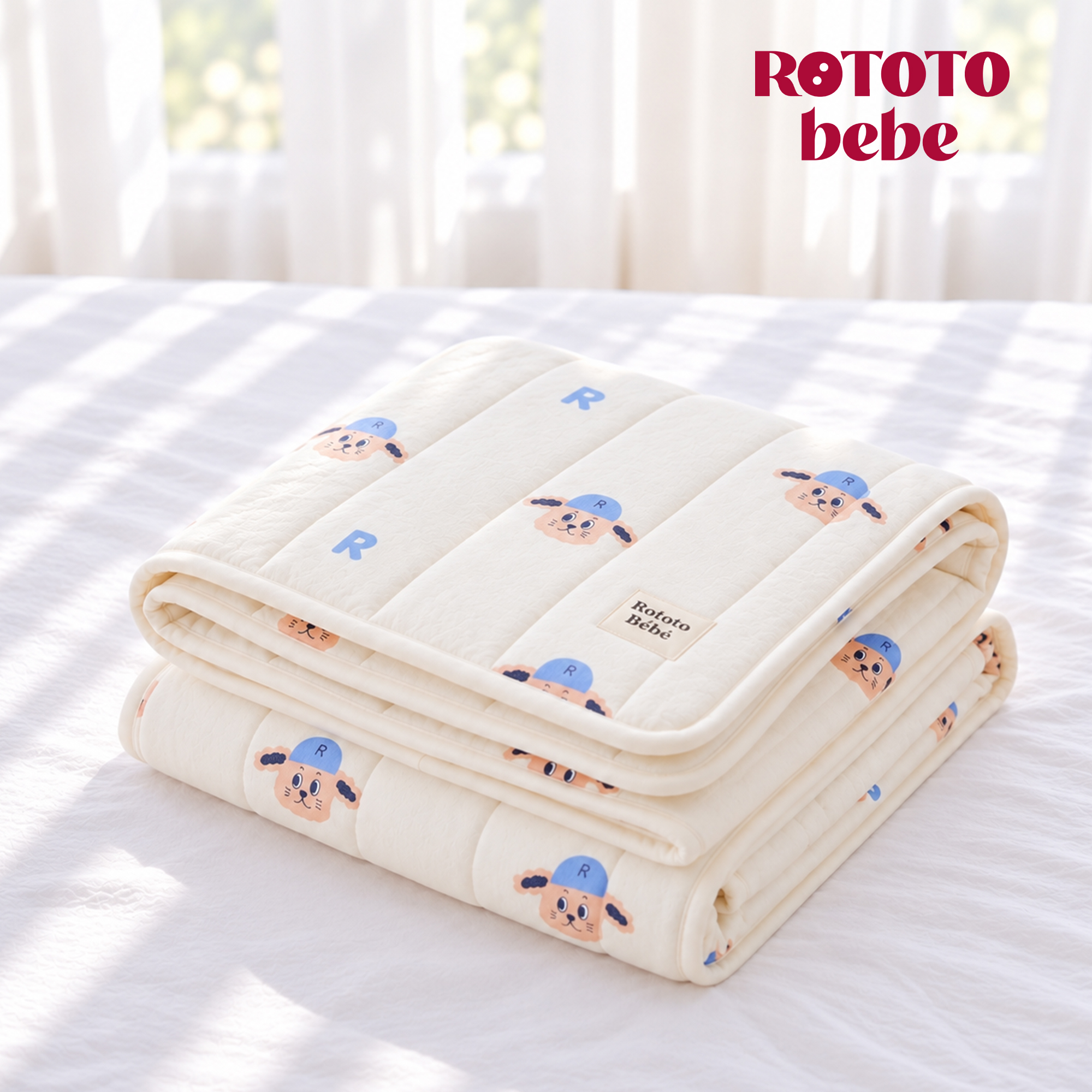 Thảm Airmesh 3D cho bé sơ sinh Rototo Bebe