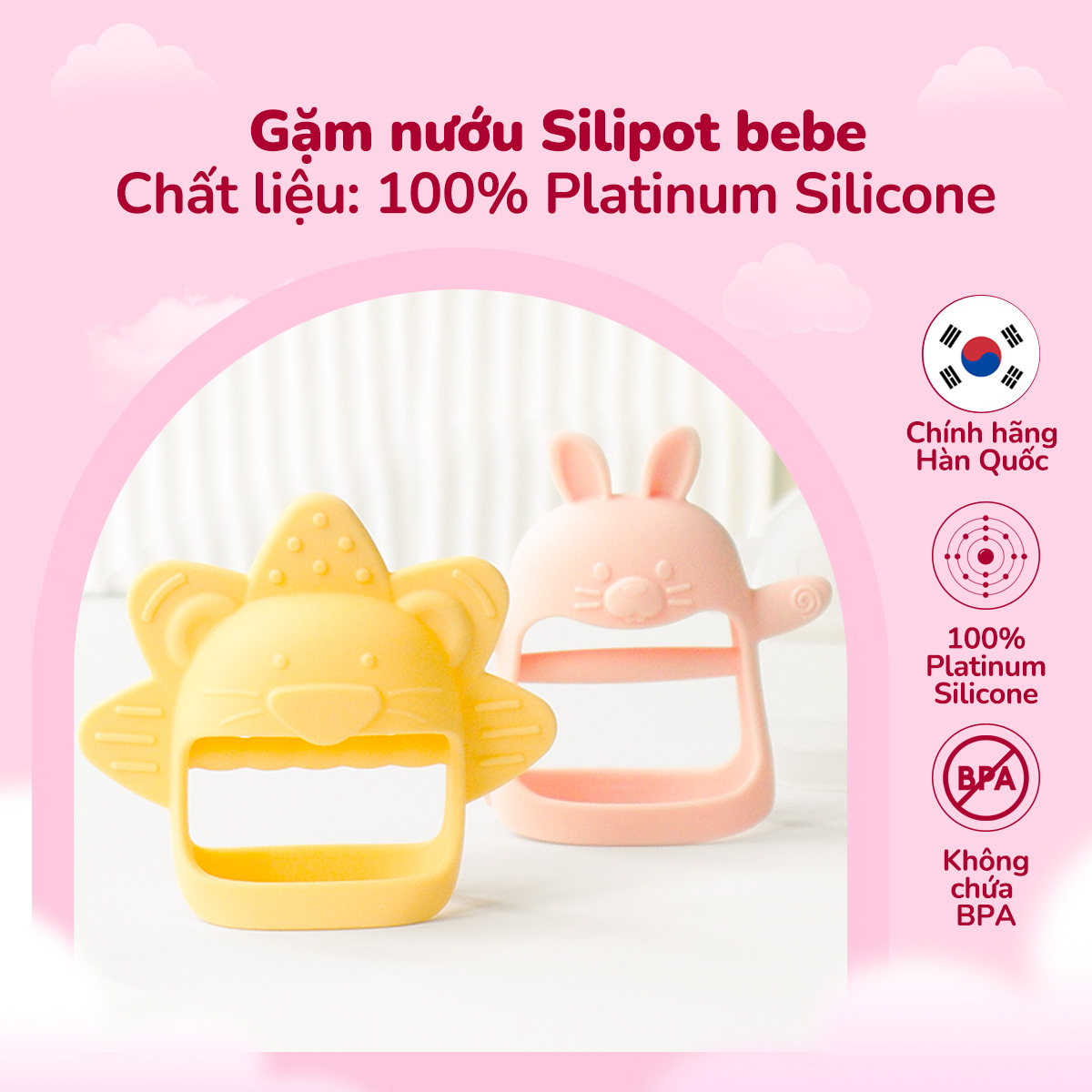 Gặm nướu cho bé